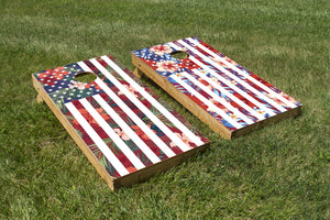 A-loha-merica Flag - The Cornhole Crew