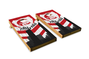 Atlanta Falcons Skyline  - The Cornhole Crew