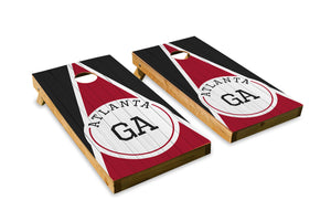 Atlanta Wood Grain - The Cornhole Crew