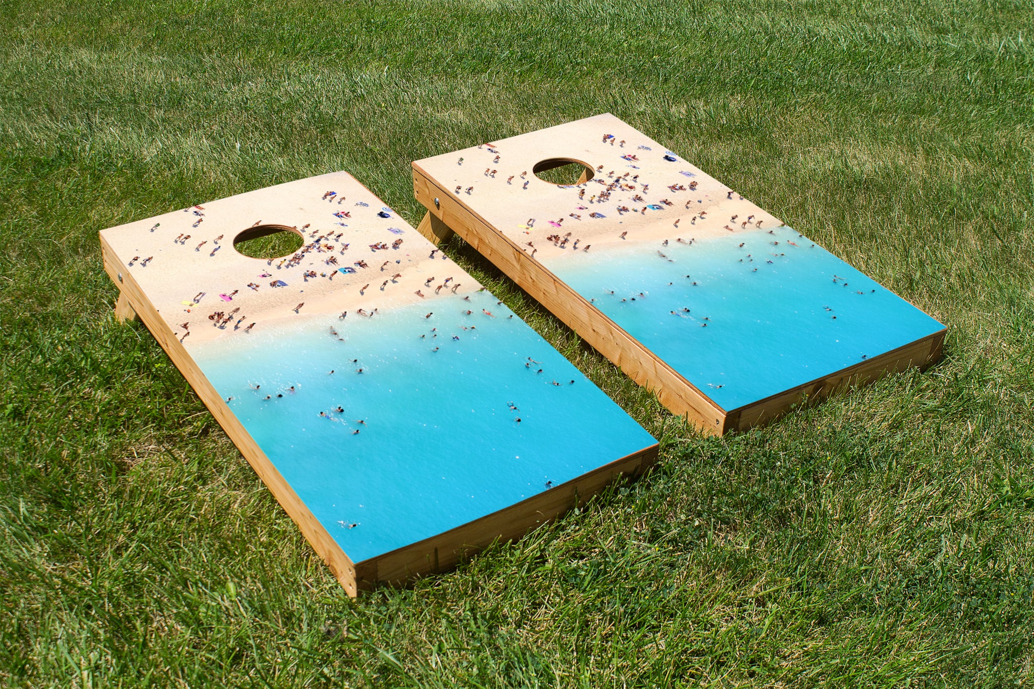 Bird's Eye Beach View