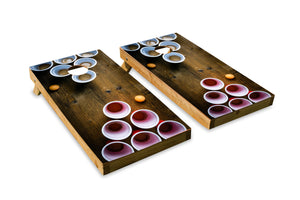 Beer Pong on Table