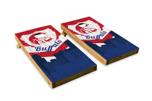 Buffalo Bills Skyline  - The Cornhole Crew