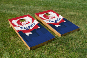 Buffalo Bills Skyline  - The Cornhole Crew