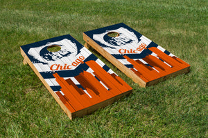 Chicago Bears Skyline  - The Cornhole Crew