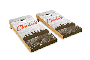 Cleveland Browns Stadium Skyline