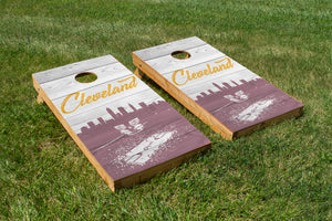 Cleveland Cavaliers Arena Skyline