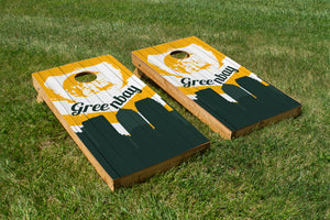 Green Bay Packers Skyline  - The Cornhole Crew