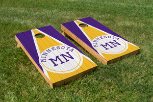 Minnesota Wood Grain - The Cornhole Crew