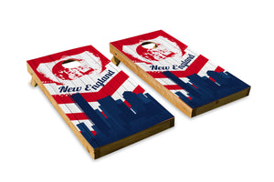New England Patriots Skyline  - The Cornhole Crew
