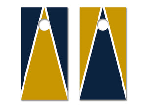 Notre Dame Navy and Gold - The Cornhole Crew