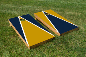 Notre Dame Navy and Gold - The Cornhole Crew