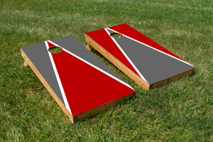 Ohio State Grey and Scarlet - The Cornhole Crew