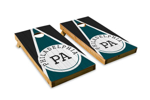 Philadephia Wood Grain - The Cornhole Crew