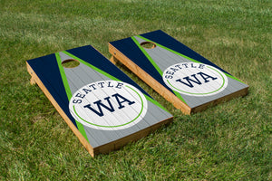 Seattle Wood Grain - The Cornhole Crew