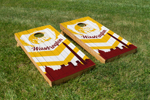 Washington Redskins Skyline  - The Cornhole Crew