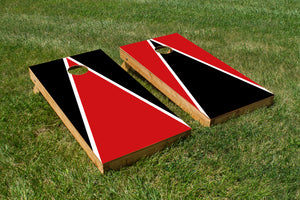 Wisconsin Cardinal and White - The Cornhole Crew