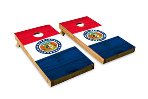 Wood Grain Missouri State Flag
