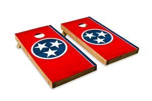 Wood Grain Tennessee State Flag